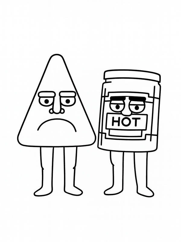 Chipso and Queso Розмальовка Chipso and Queso Розмальовка