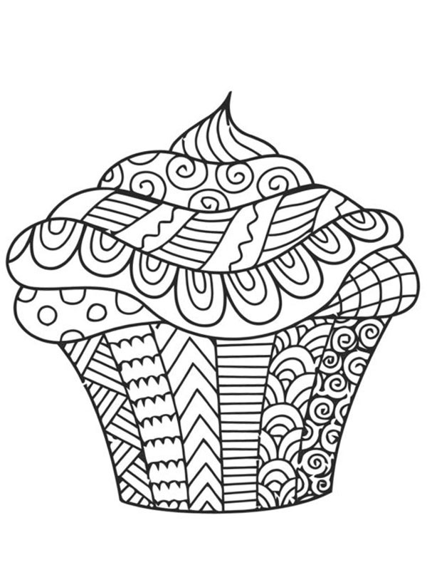 Капкейк Розмальовка Капкейк Розмальовка