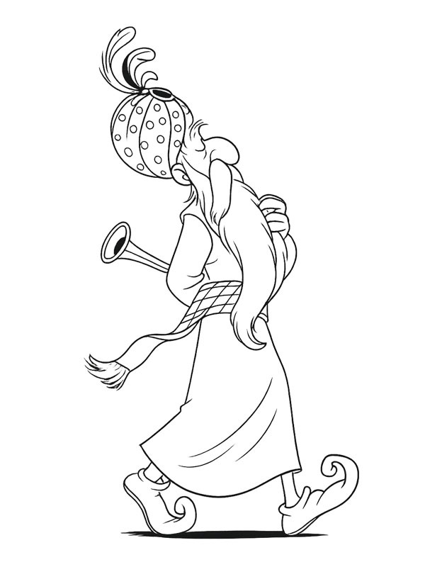 Fakir (Efteling) Розмальовка Fakir (Efteling) Розмальовка