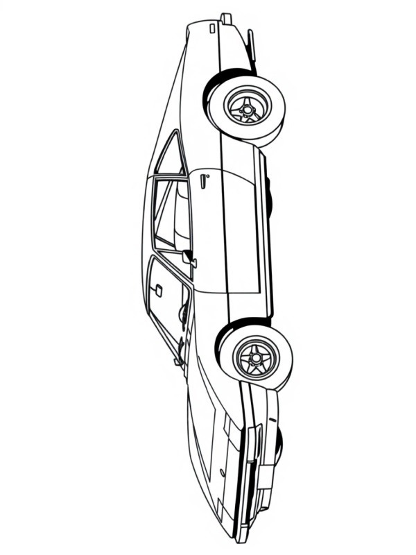 Феррарі 365 GTB/4 Daytona Розмальовка Феррарі 365 GTB/4 Daytona Розмальовка