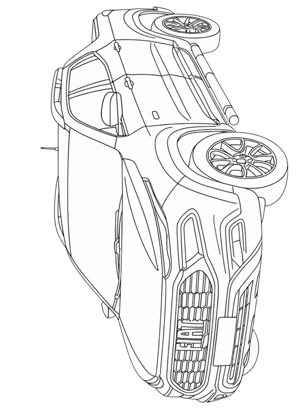 Фіат Торо Розмальовка Фіат Торо Розмальовка