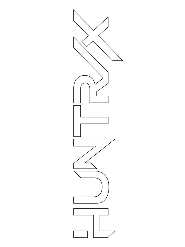 Huntr/x лого Розмальовка Huntr/x лого Розмальовка
