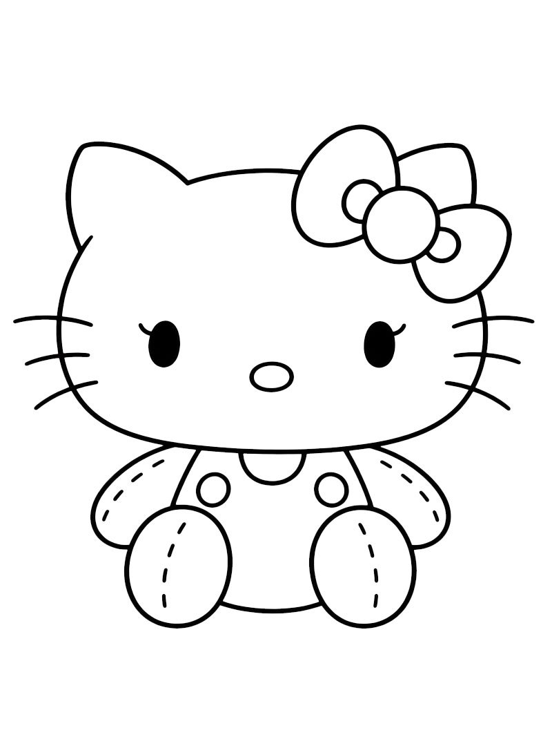 Jisoo Hello Kitty Розмальовка Jisoo Hello Kitty Розмальовка