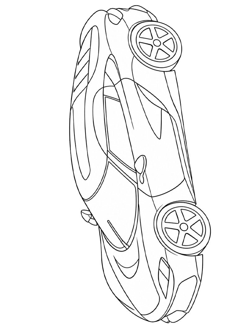 Koenigsegg Gemera Розмальовка Koenigsegg Gemera Розмальовка