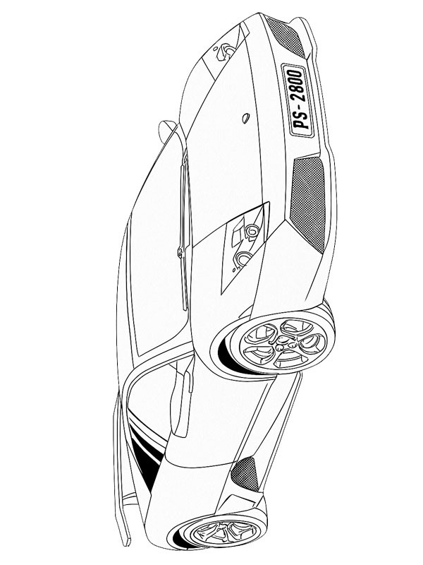 Lamborghini Murcielago Розмальовка Lamborghini Murcielago Розмальовка