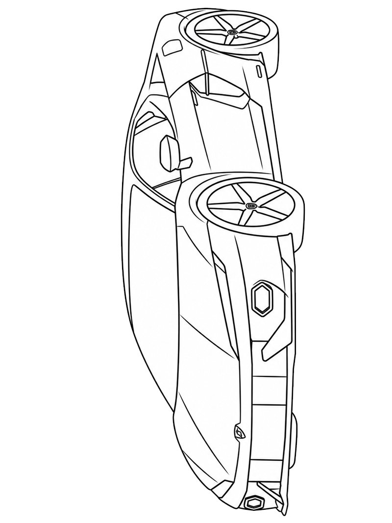 Lamborghini Temerario Розмальовка Lamborghini Temerario Розмальовка