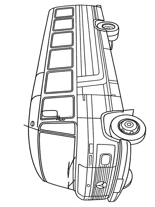 Mercedes-Benz O309 Розмальовка Mercedes-Benz O309 Розмальовка