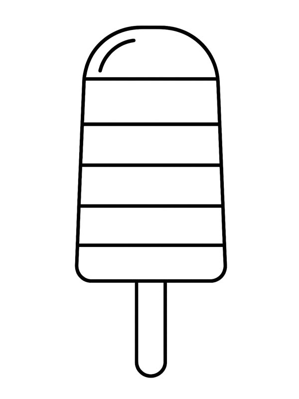 Веселкове морозиво Розмальовка Веселкове морозиво Розмальовка