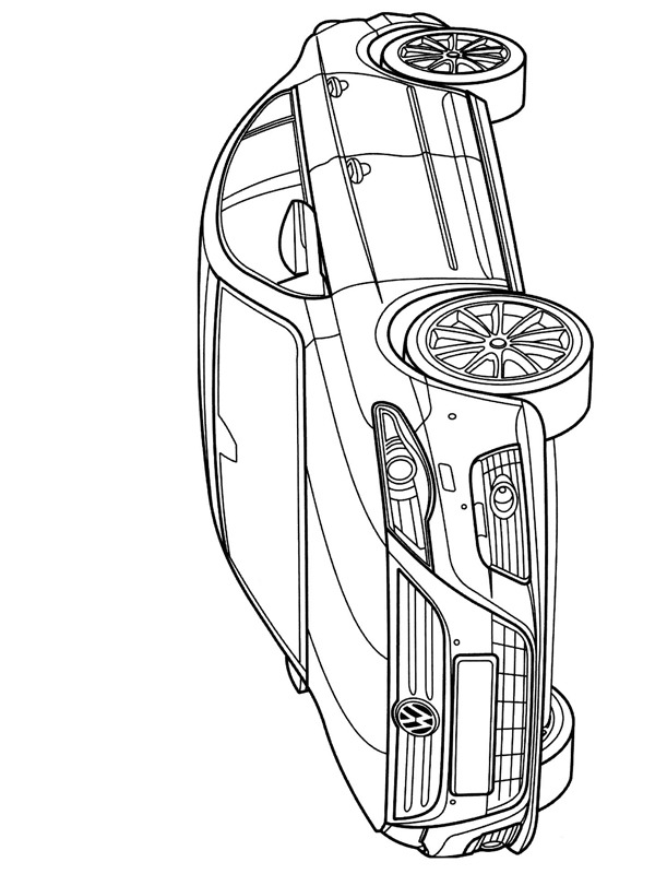 Volkswagen Passat Розмальовка Volkswagen Passat Розмальовка